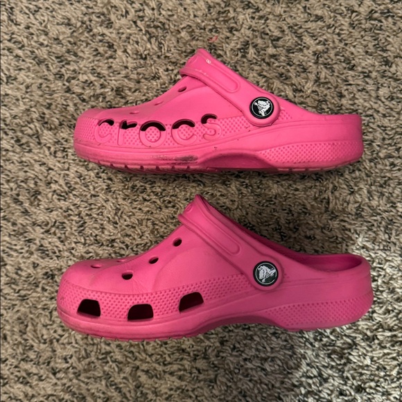 CROCS Kids Sandals - Vibrant Pink - Picture 8 of 9